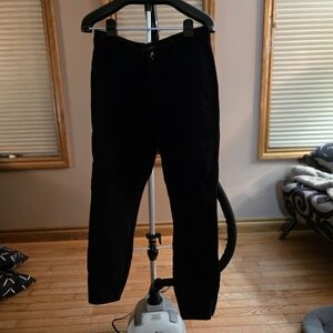 Maurices Black Velvet Pants